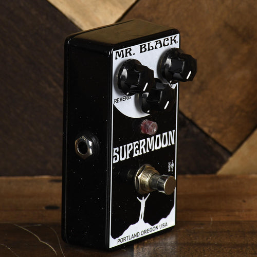 Mr Black Supermoon Black Reverb Pedal With Box - Used
