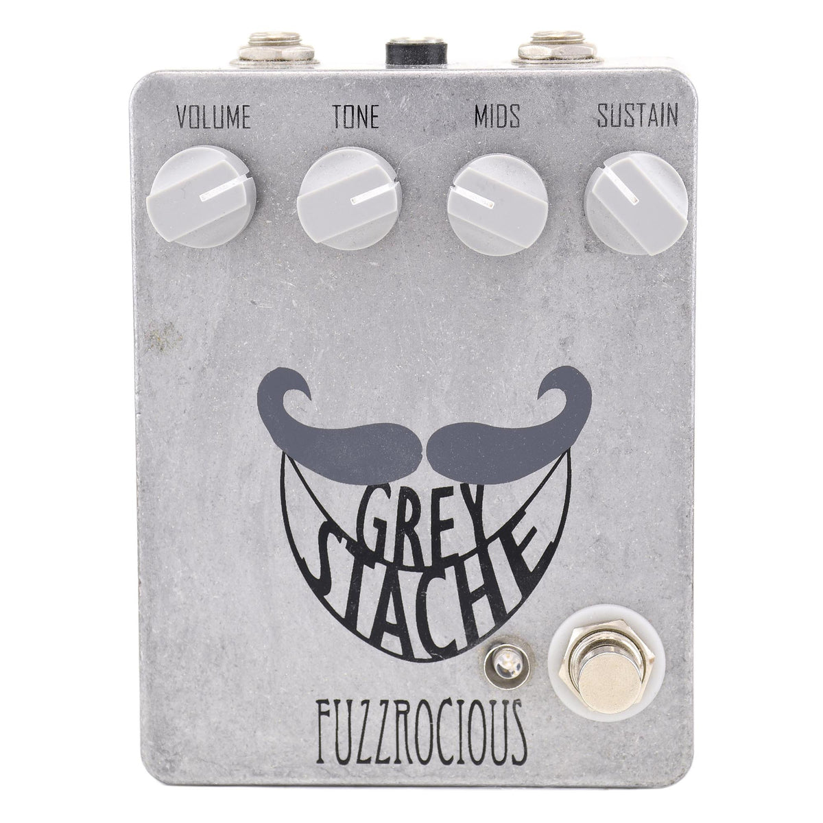 Fuzzrocious Grey Stache Fuzz - Used