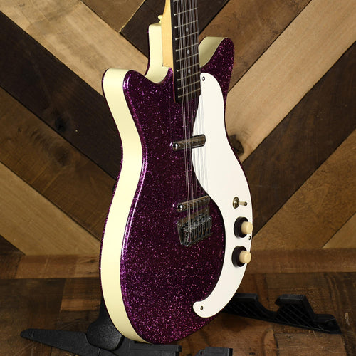 Danelectro DC-12 12 String Electric Purple Sparkle With Tweed GB - Used