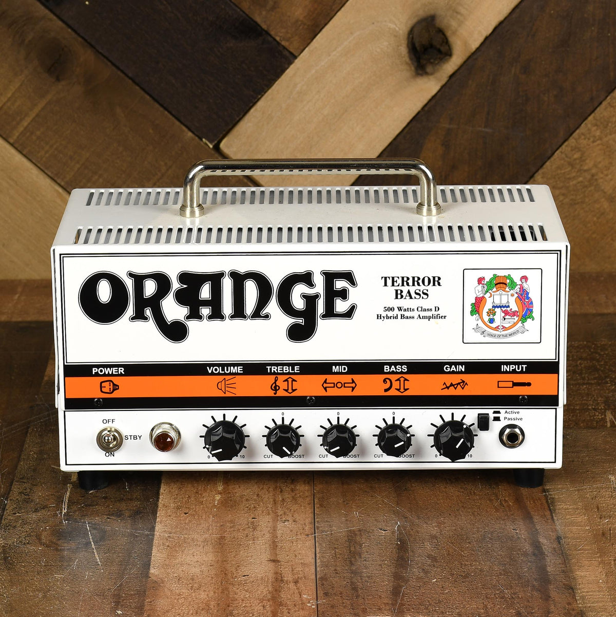 Orange Terror Bass Head With Bag - Used