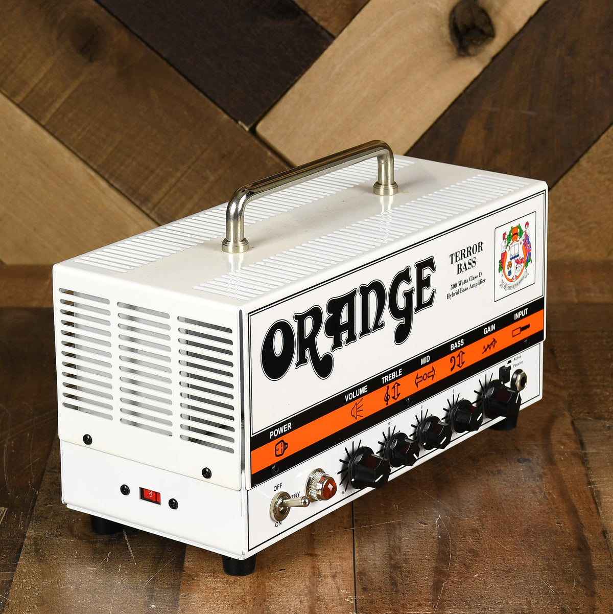 Orange Terror Bass Head With Bag - Used