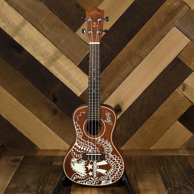 Lanikai LUSJ-C Concert Sailor Jerry Ukulele - Used