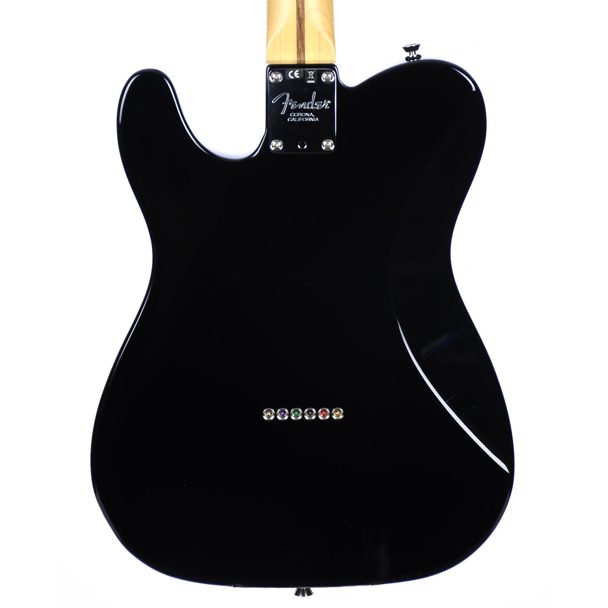 Fender 2017 American Professional Deluxe Telecaster Black MN With OHSC - Used