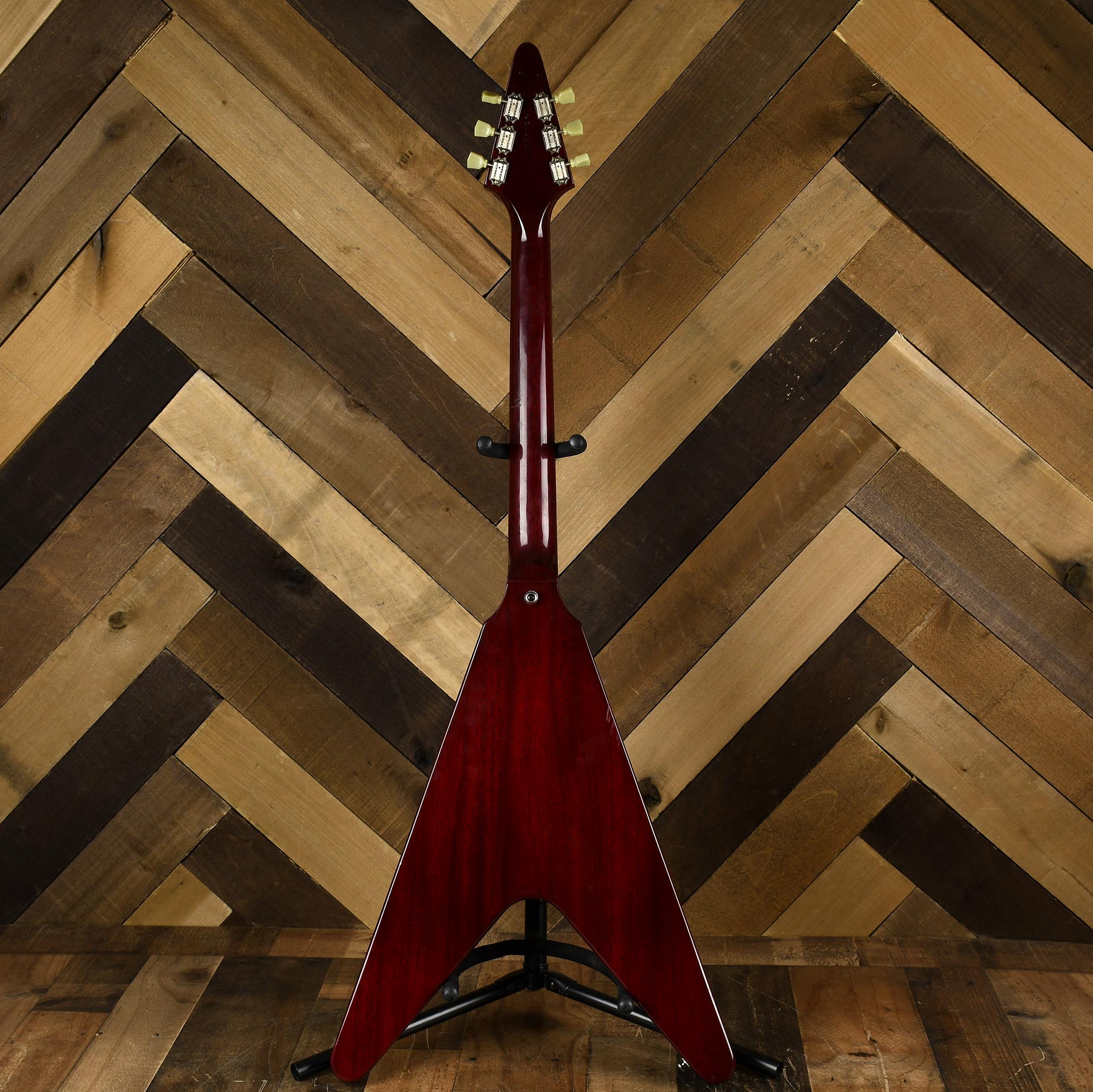 Gibson Flying V'67 Reissue Cherry 2005年製 Gibson 2005 Flying V, Cherry - Used – Russo Music