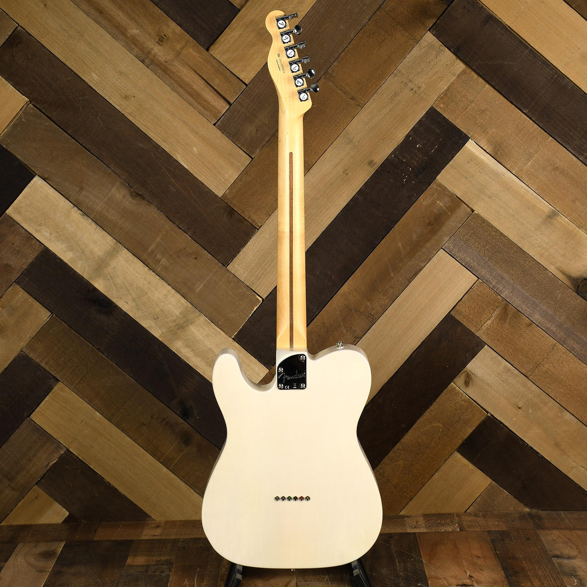 Fender 2019 Deluxe Nashville Telecaster - White Pearl With Gig Bag - Used