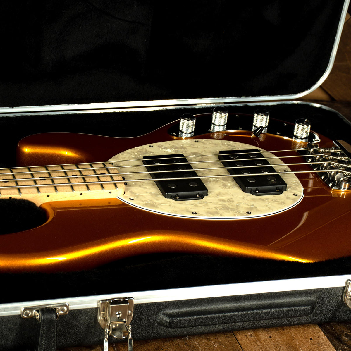 Music Man 2009 Stingray Slo Special HH True Gold With OHC - Used