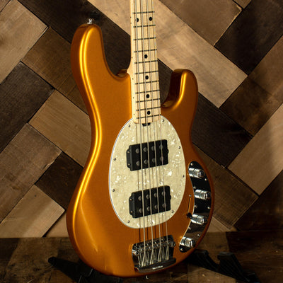 Music Man 2009 Stingray Slo Special HH True Gold With OHC - Used