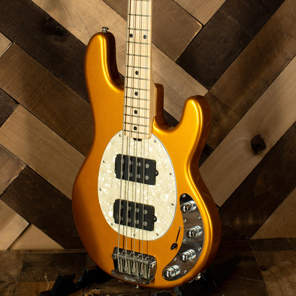 Music Man 2009 Stingray Slo Special HH True Gold With OHC - Used