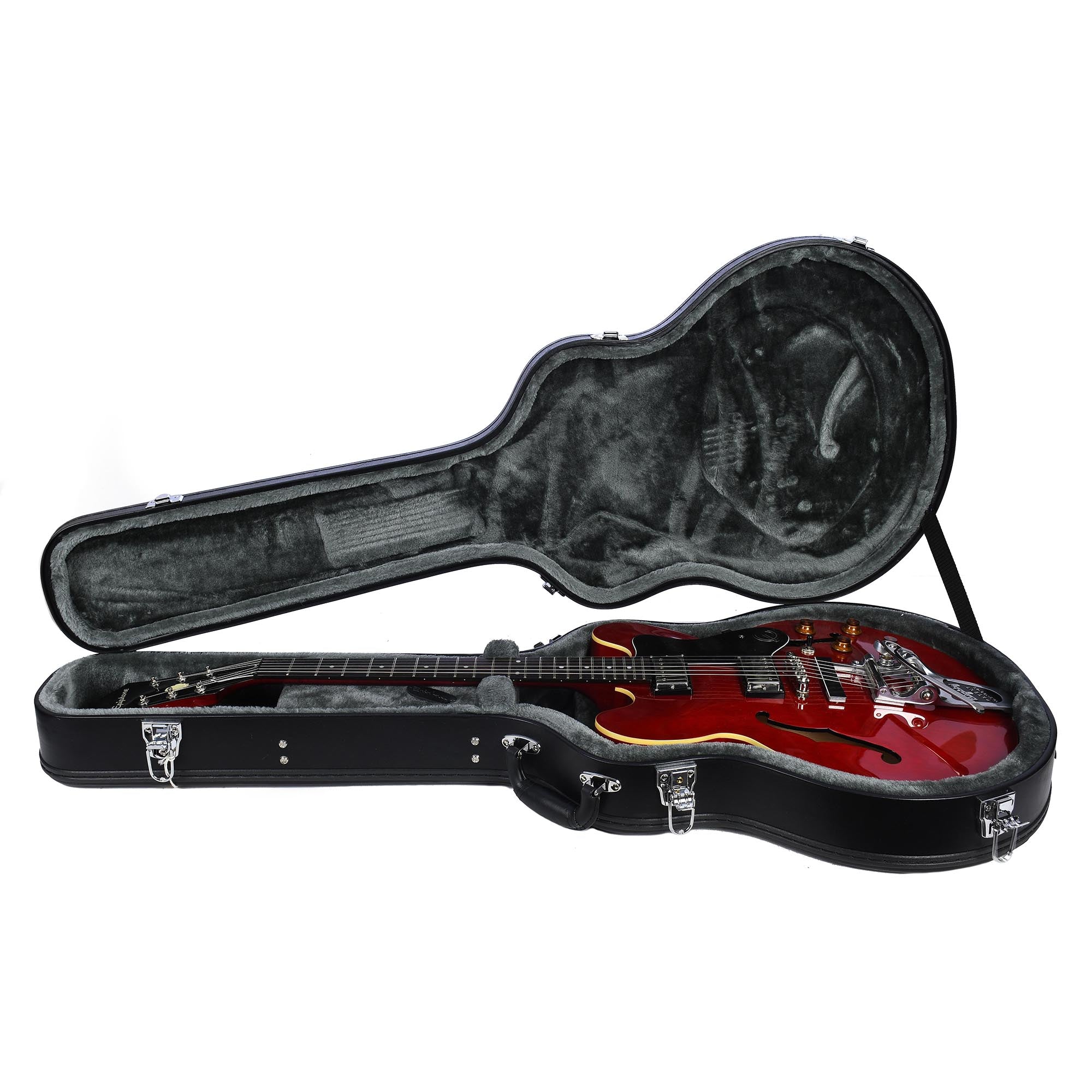 美品 メンテ済 限定 Epiphone Dot EB bigsby 純正HC Epiphone 2017 Dot Cherry With Bigsby Vibramate And HSC - Used
