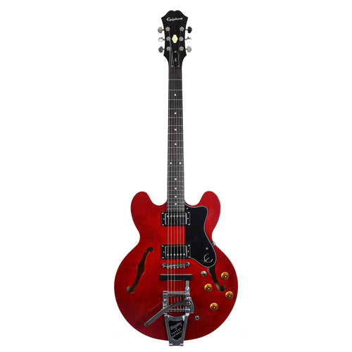 Epiphone 2017 Dot Cherry With Bigsby Vibramate And HSC - Used