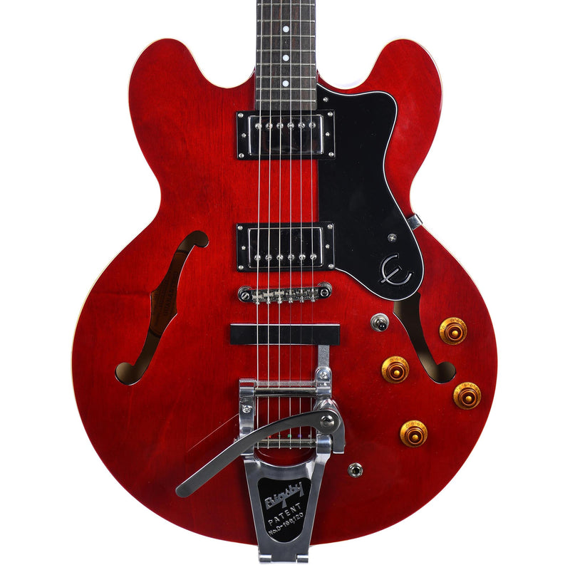 Epiphone 2017 Dot Cherry With Bigsby Vibramate And HSC - Used