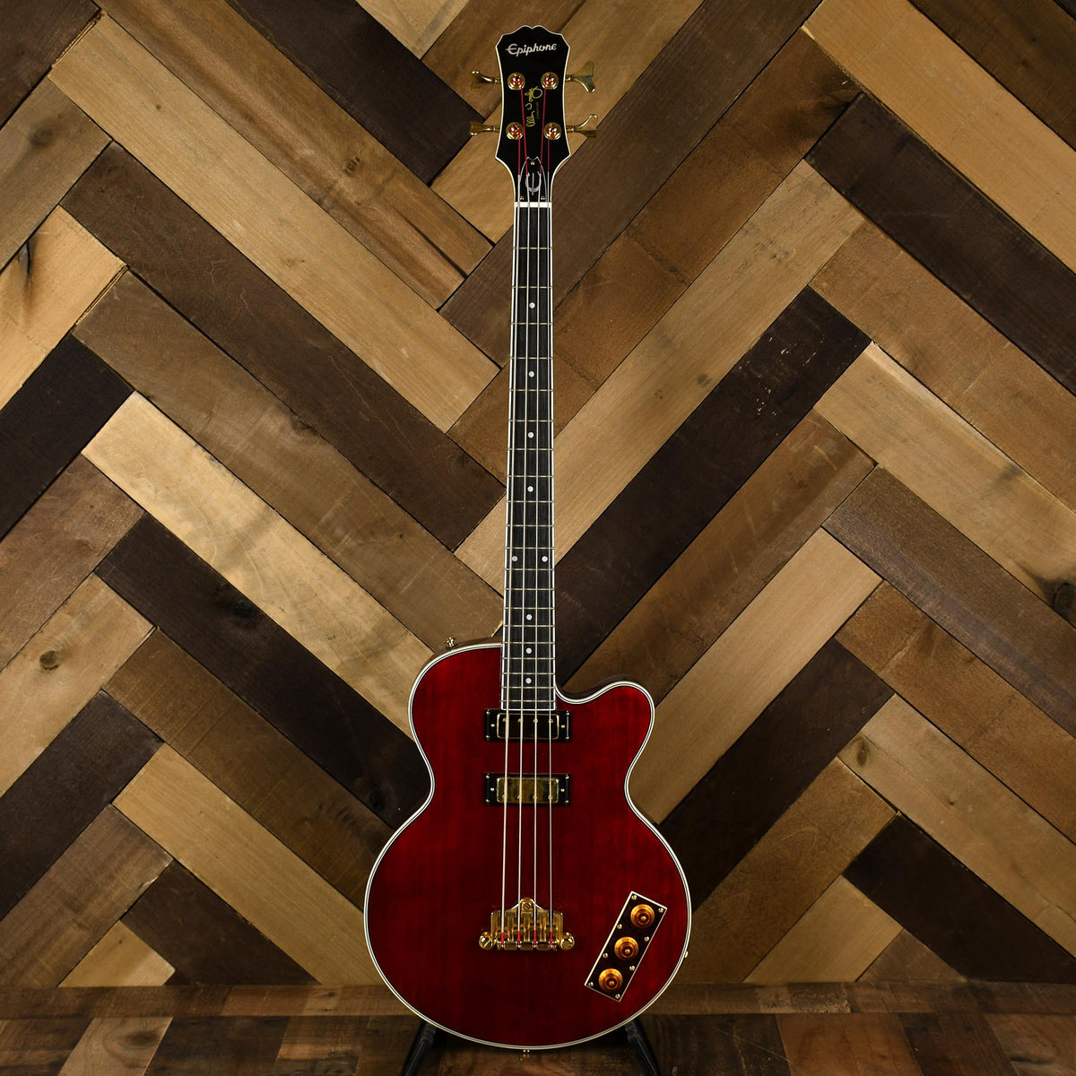 Epiphone Allen Woody Rumblekat Wine Red - Used