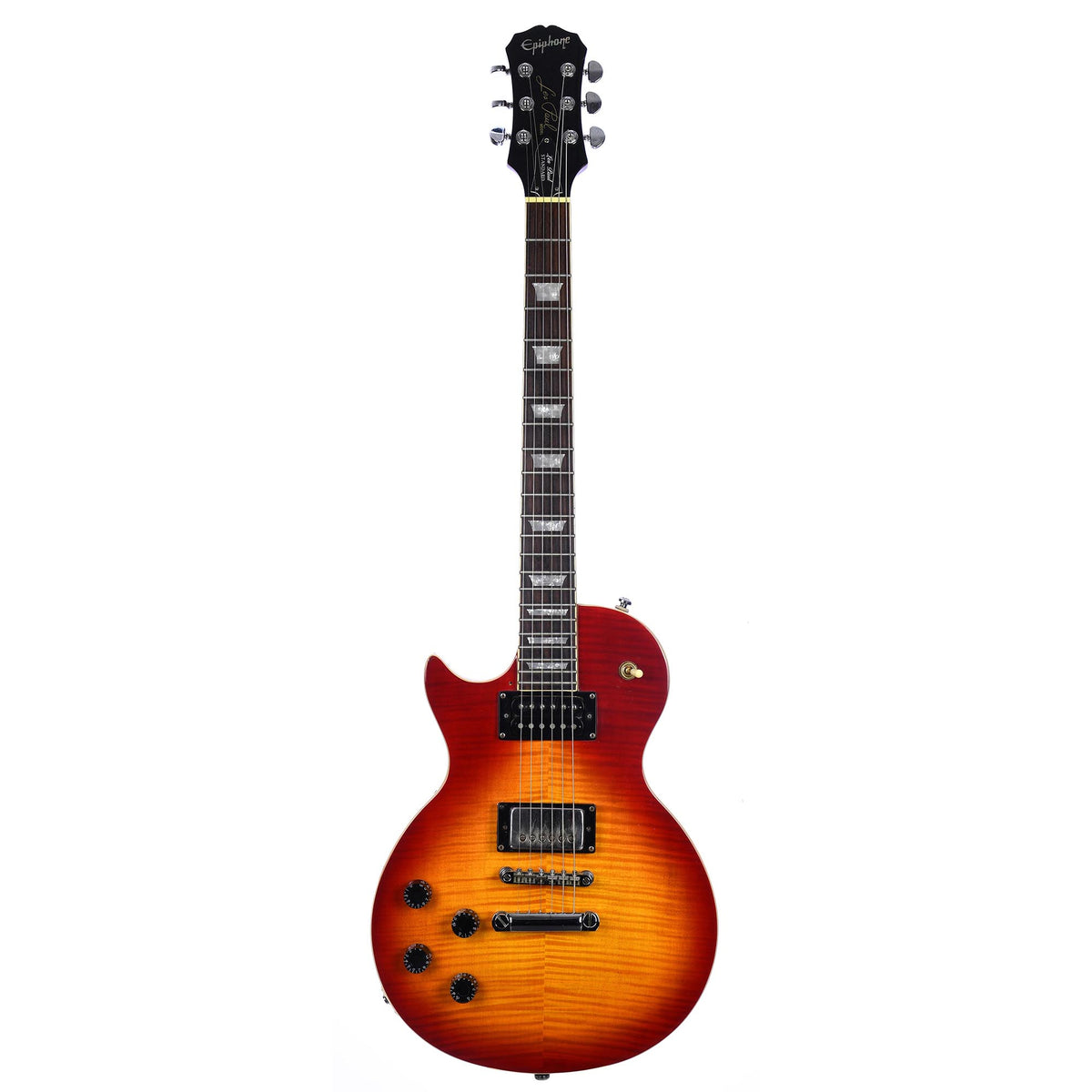 Epiphone 2004 Left Hand Les Paul Standard Cherry Burst - Used