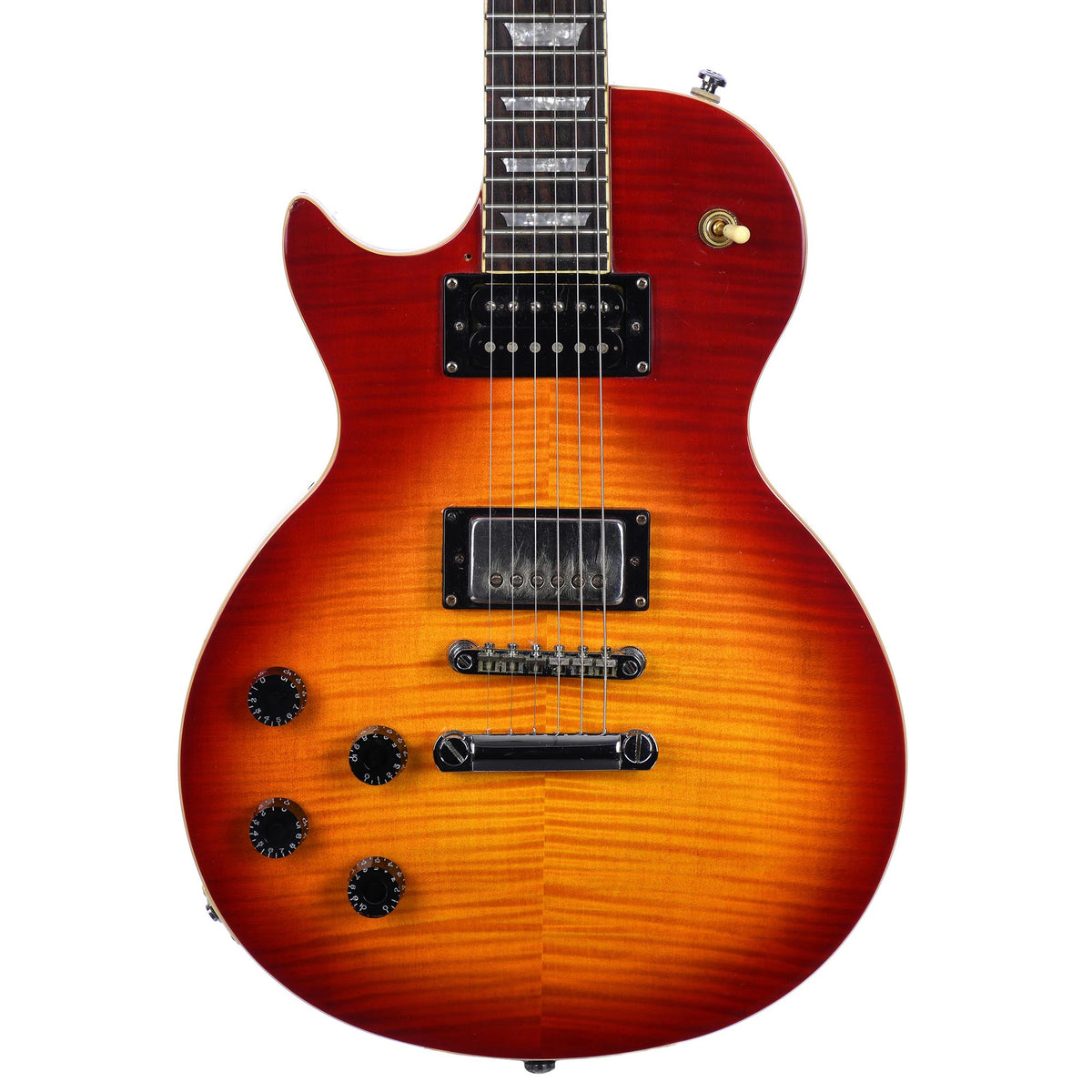Epiphone 2004 Left Hand Les Paul Standard Cherry Burst - Used