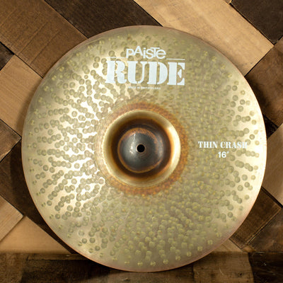 Paiste 16" Rude Thin Crash - Used