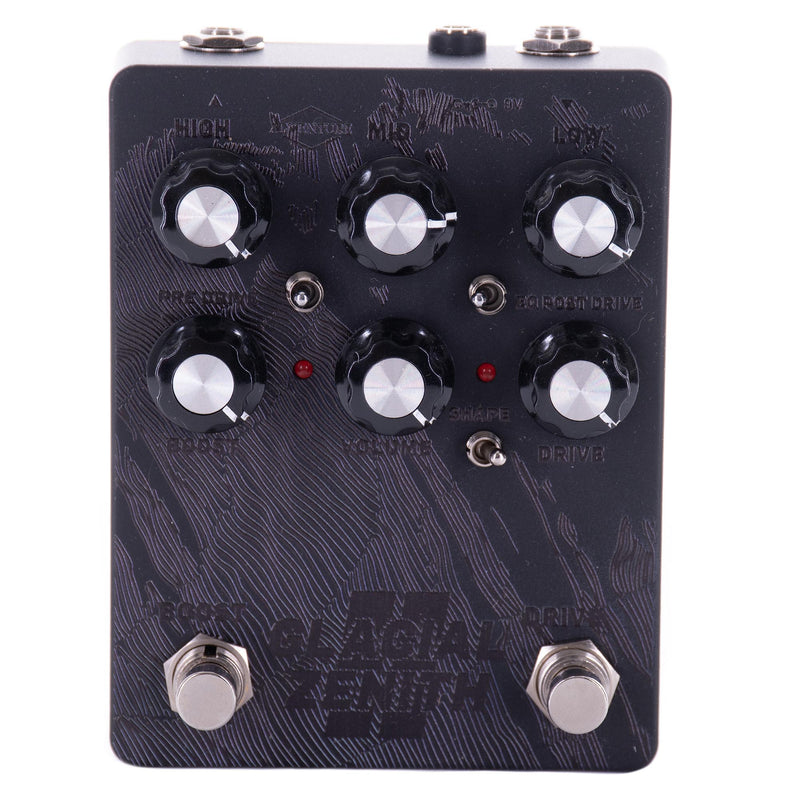 Adventure Audio Glacial Zenith II Drive, 3-Band EQ and Boost, Matte Black