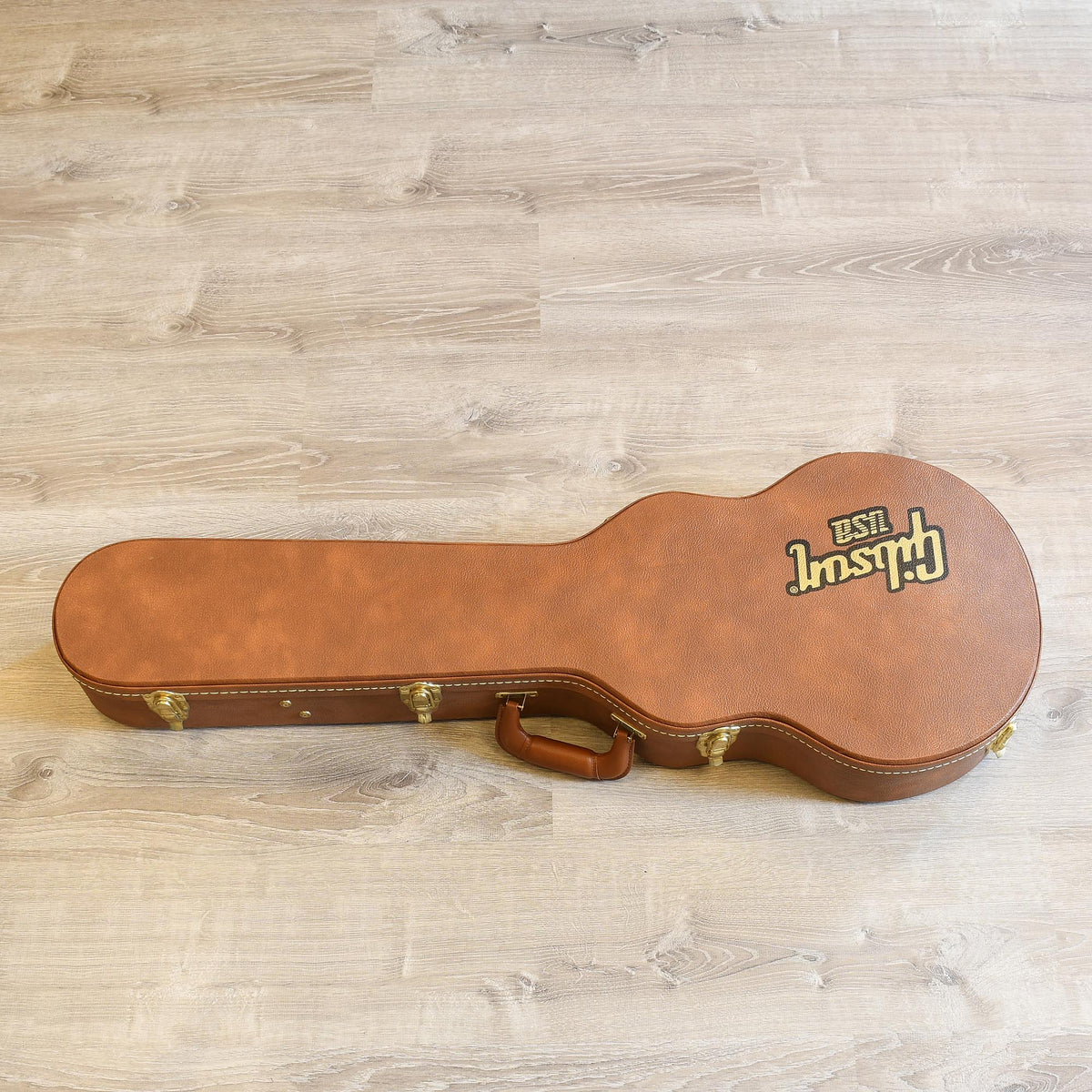 Gibson USA Les Paul Hardshell Case Brown Exterior - Used