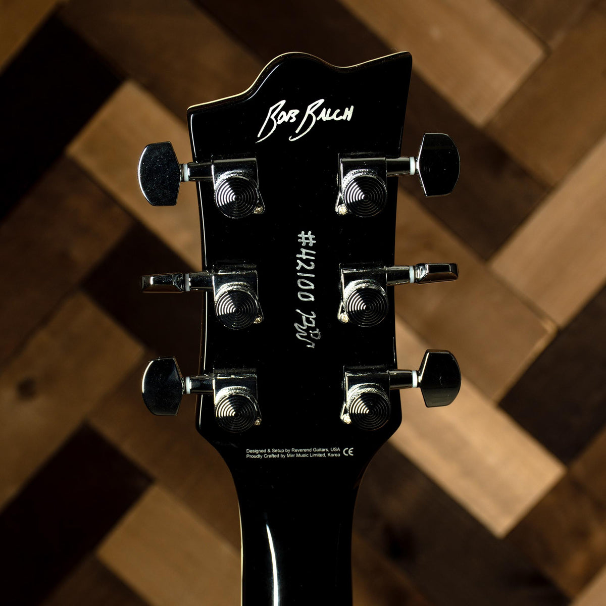 Reverend 2020 Bob Balch Signature, Midnight Black - Used