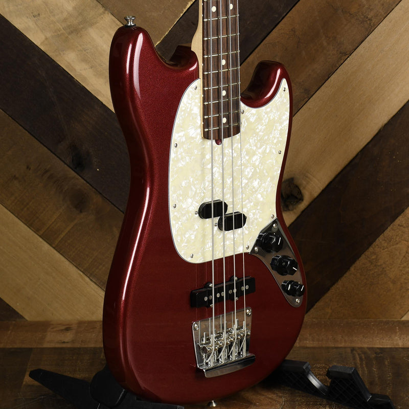 Fender American Performer Mustang Bass, Rosewood Fingerboard, Aubergine - Used
