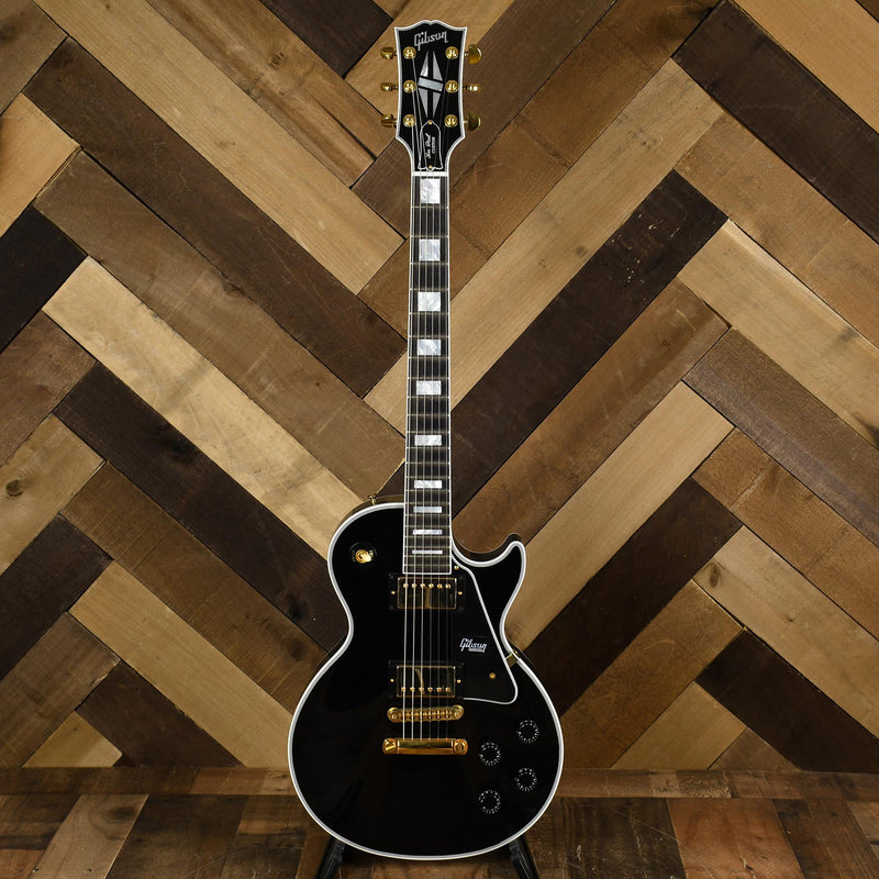Gibson Custom Les Paul Ebony Finish With Ebony Fingerboard Gloss - Used