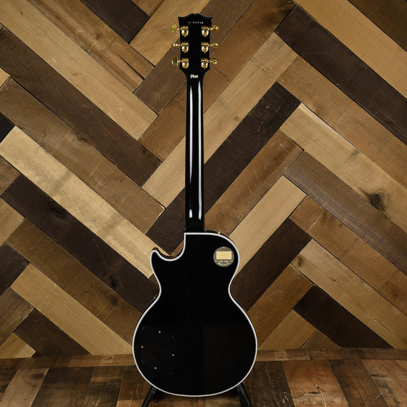 Gibson Custom Les Paul Ebony Finish With Ebony Fingerboard Gloss - Used