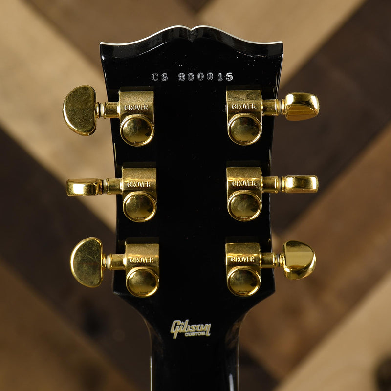 Gibson Custom Les Paul Ebony Finish With Ebony Fingerboard Gloss - Used