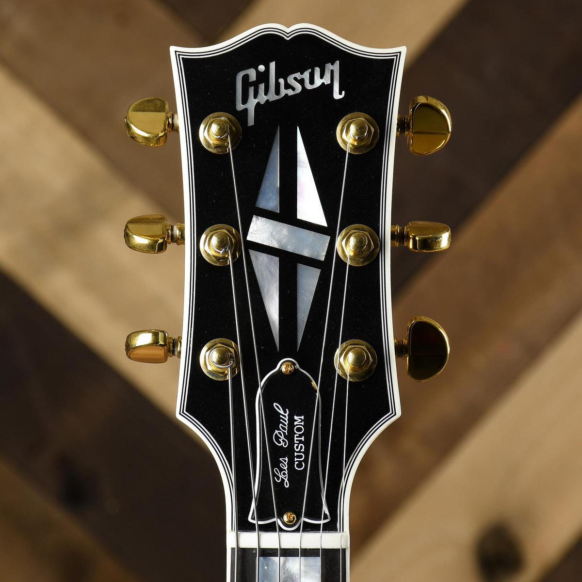 Gibson Custom Les Paul Ebony Finish With Ebony Fingerboard Gloss - Used