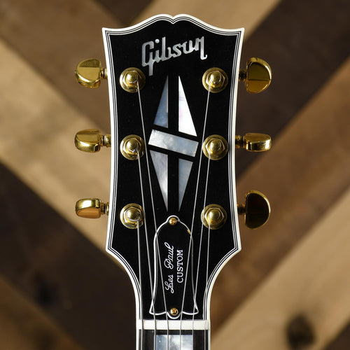 Gibson Custom Les Paul Ebony Finish With Ebony Fingerboard Gloss - Used