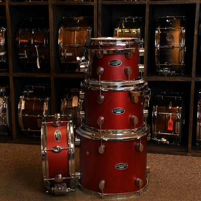 Pacific 5 Piece FS Kit With Hardware Red Satin - Used