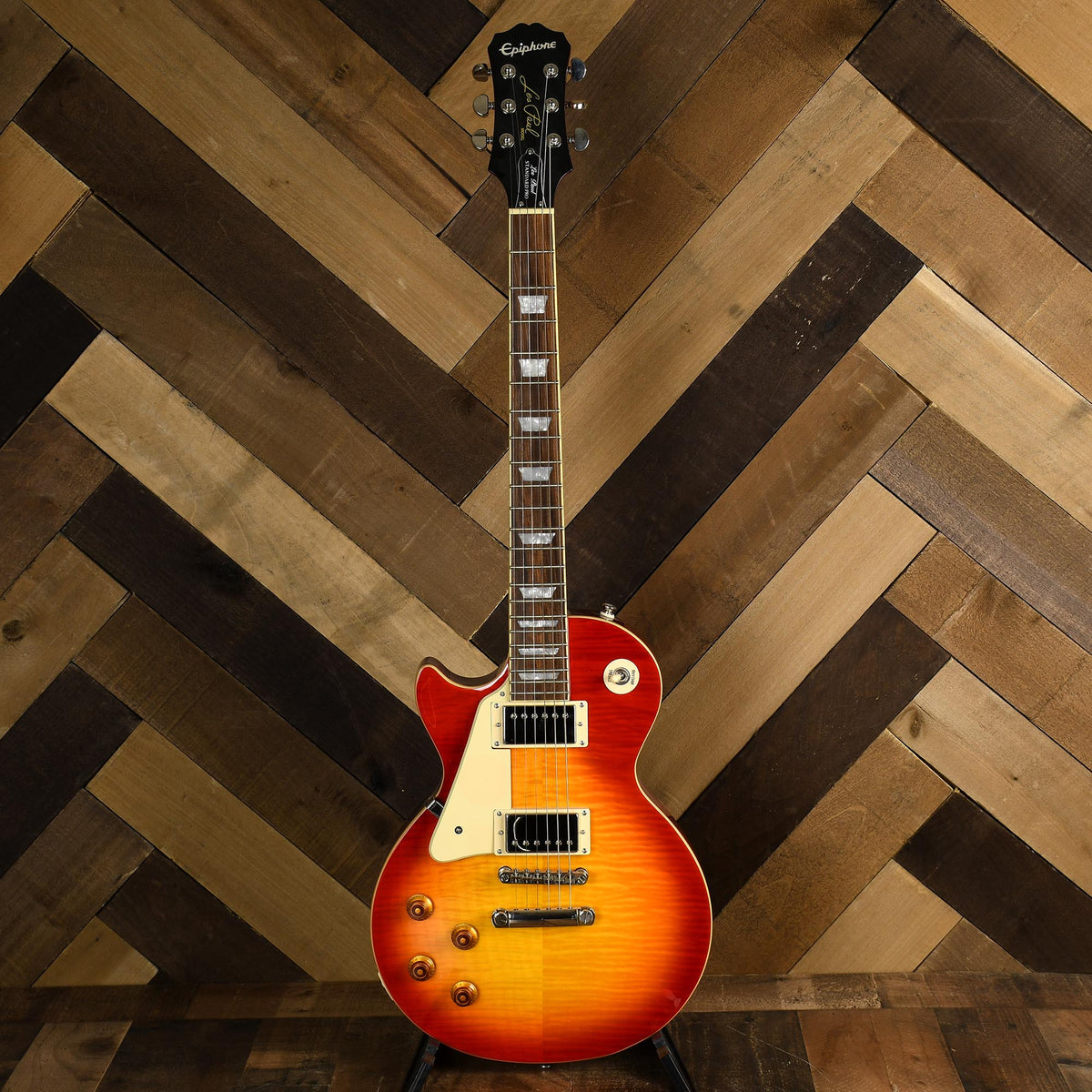 Epiphone Les Paul Plustop Pro, Left-Handed, Heritage Cherry Sunburst - Used