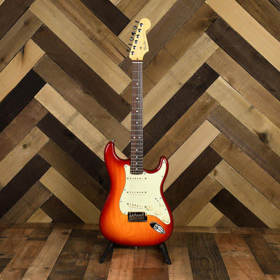 Fender 2010 American Deluxe Ash Stratocaster - Aged Cherry Burst - Used