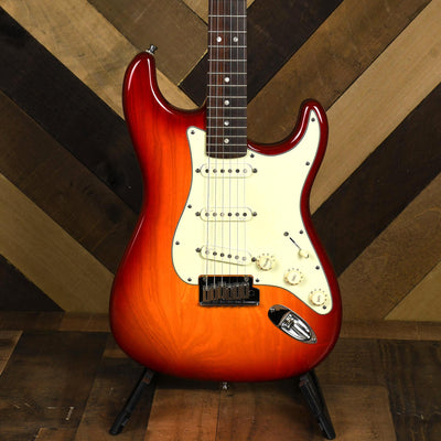 Fender 2010 American Deluxe Ash Stratocaster - Aged Cherry Burst - Used