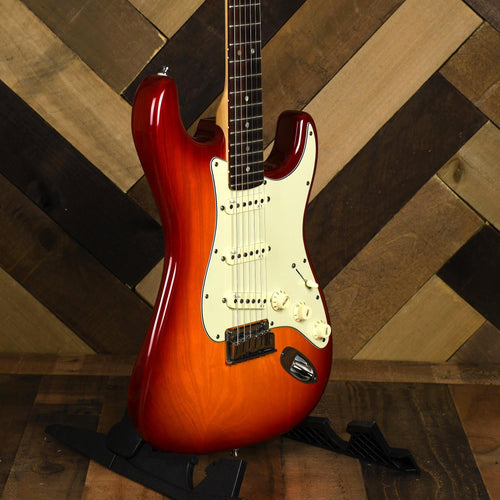 Fender 2010 American Deluxe Ash Stratocaster - Aged Cherry Burst - Used