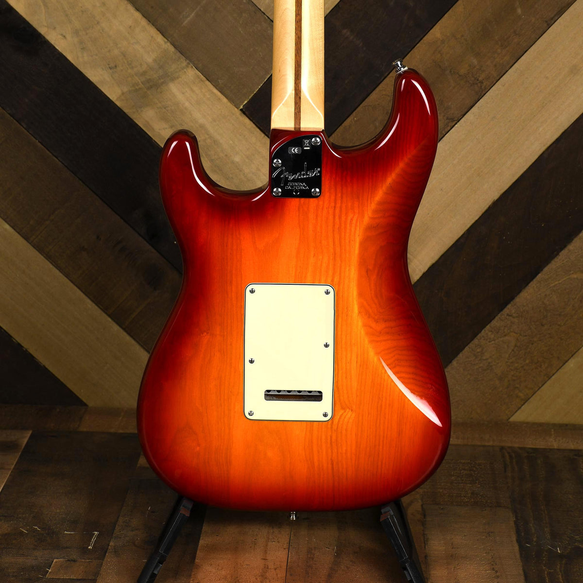 Fender 2010 American Deluxe Ash Stratocaster - Aged Cherry Burst - Used