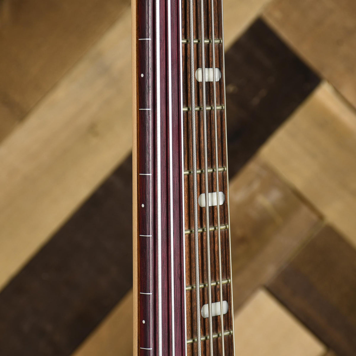 Ibanez SRAS7 Fretted/Fretless Hybrid Bass - Dragon Eye Burst - Used
