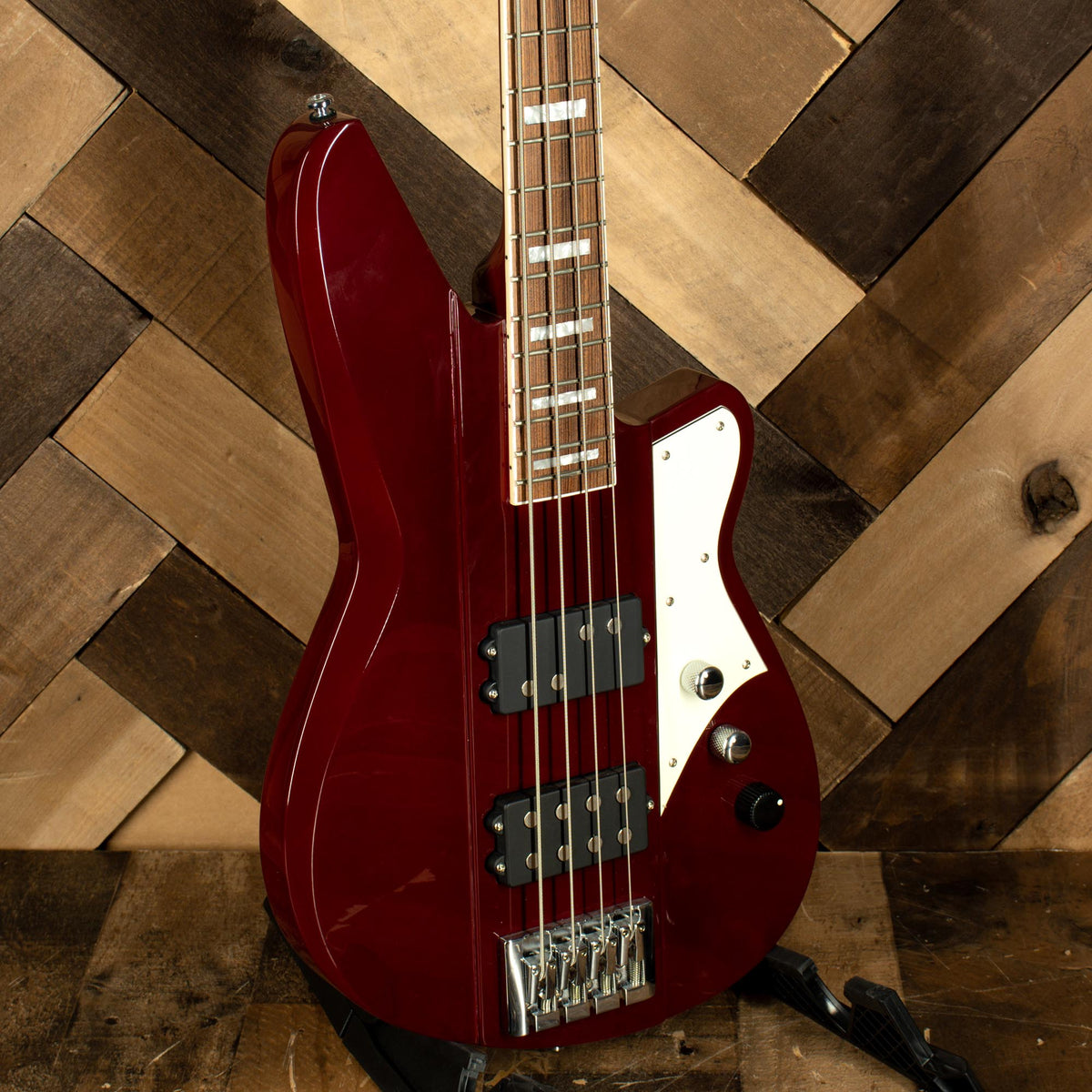Reverend 2020 Thundergun Bass Medieval Red - Used