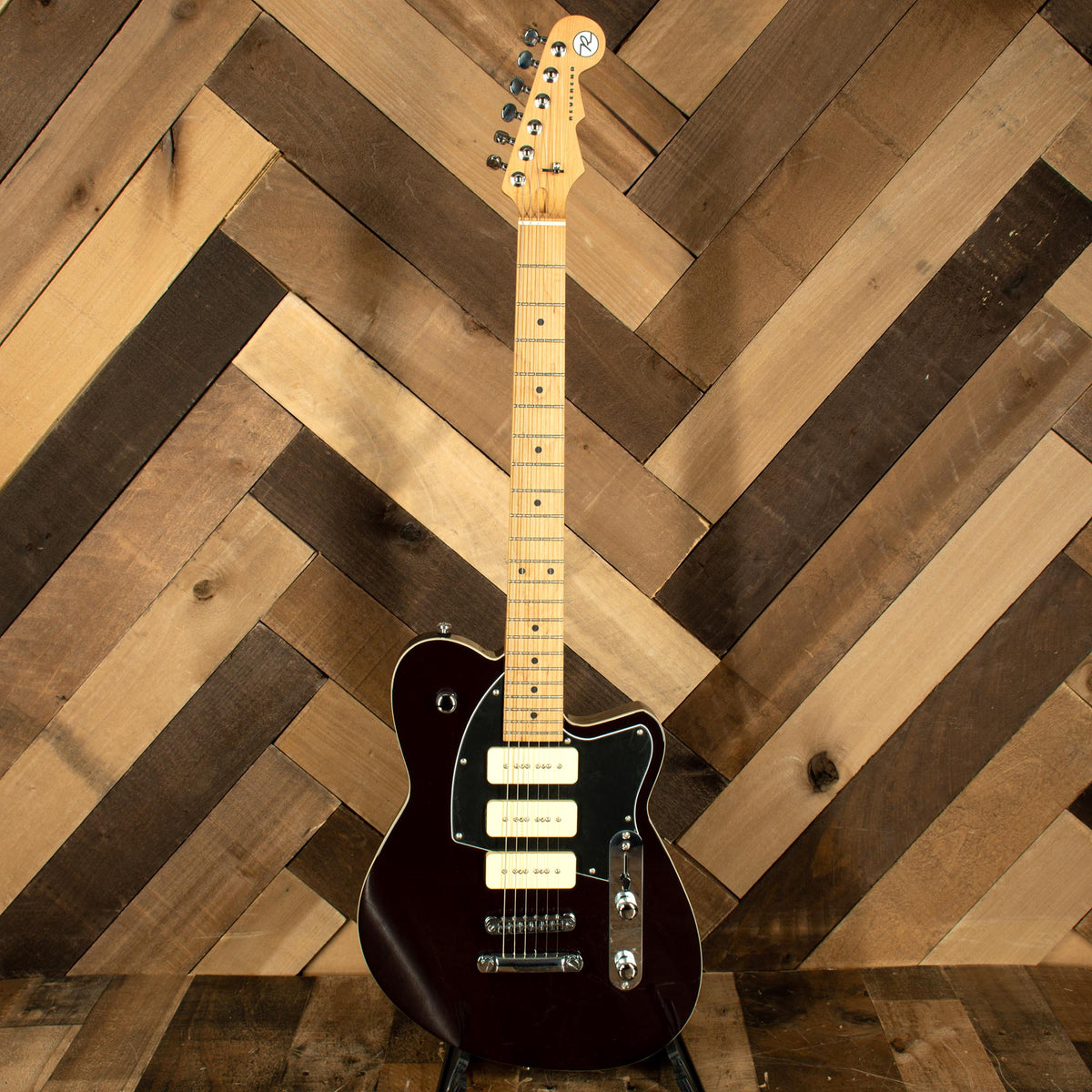 Reverend 2020 Charger 390 Oxblood Black Pickguard, Russo Music Exclusive - Used
