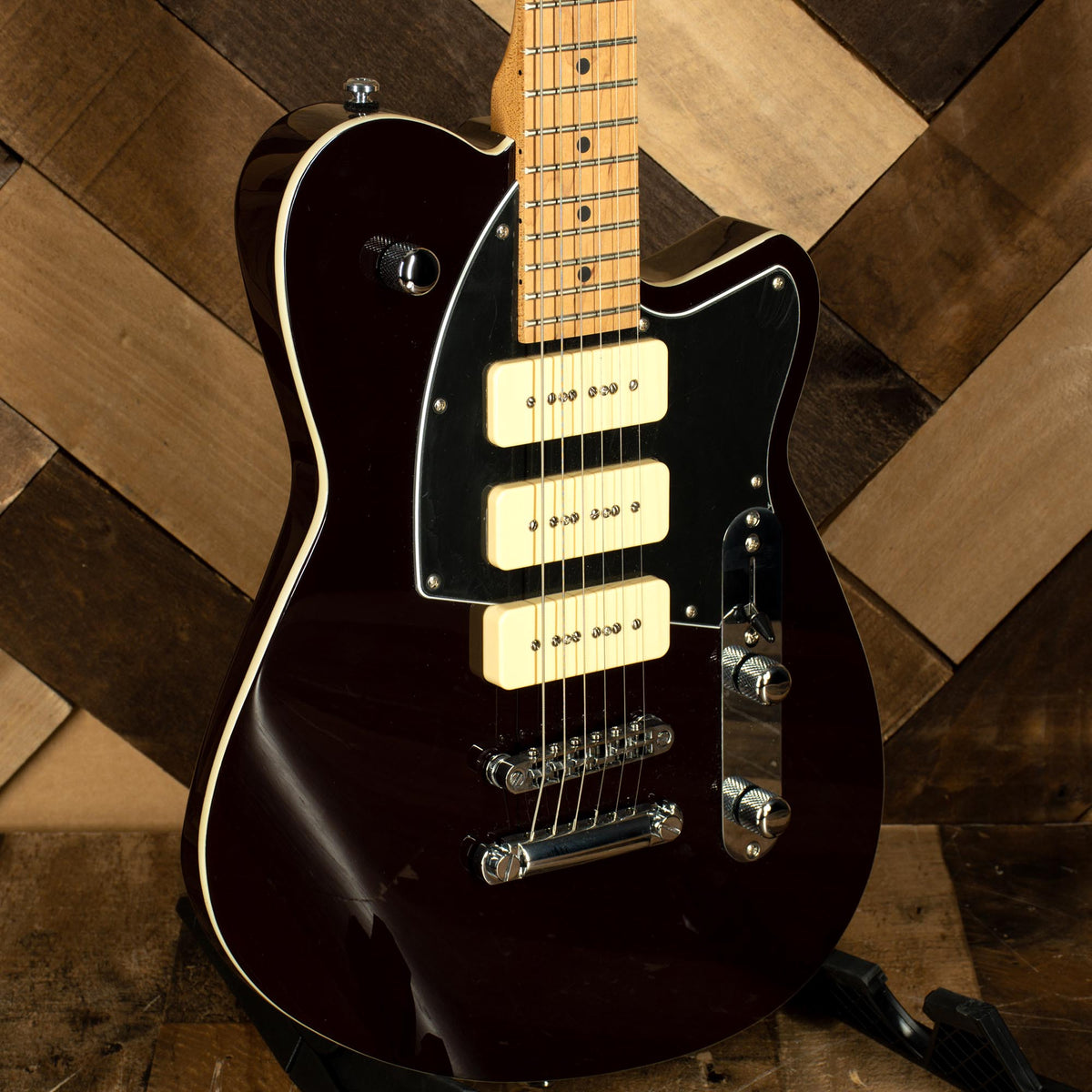 Reverend 2020 Charger 390 Oxblood Black Pickguard, Russo Music Exclusive - Used