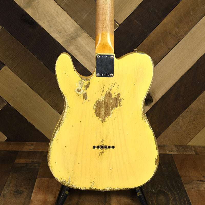 Fender Custom Shop '63 Telecaster Heavy Relic Super Faded Aged Nocaster Blonde - Used
