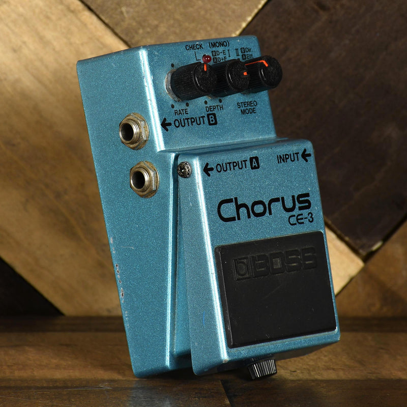 Boss CE3 Chorus Pedal MIJ - Led Non-Functional With Adapter - Used