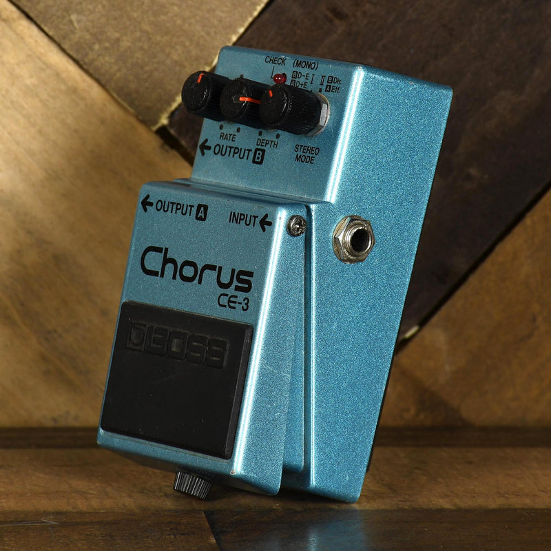 Boss CE3 Chorus Pedal MIJ - Led Non-Functional With Adapter - Used