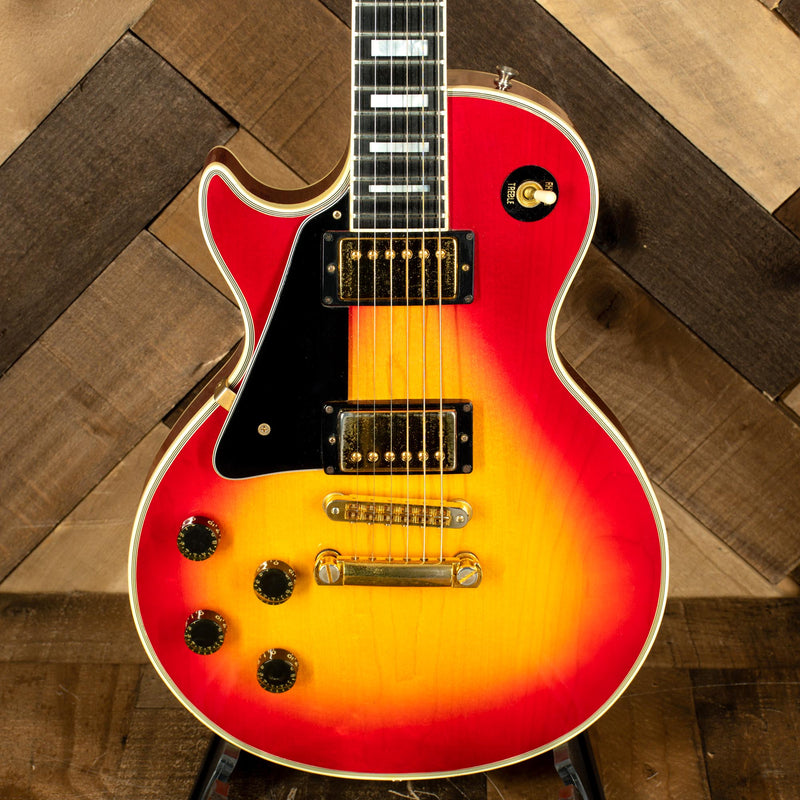 Gibson 1980 Les Paul Custom Lefty Cherry Sunburst With OHC - Used