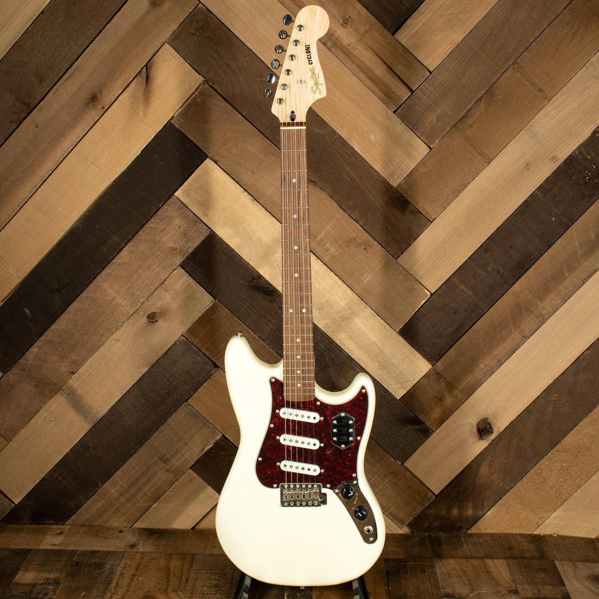 Squier 2021 Paranormal Cyclone, Pearl White - Used
