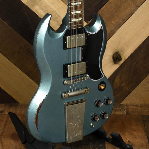 Gibson Custom Shop SG STD Wildwood Spec Aged Pelham Blue With OHSC - Used