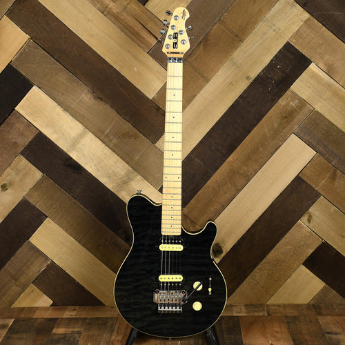 Music Man Sterling Sub Ax4 Trans Black Used