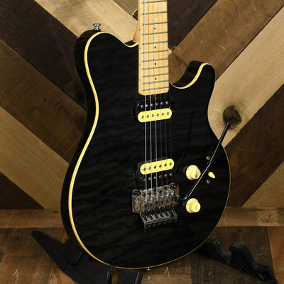Music Man Sterling Sub Ax4 - Trans Black - Used