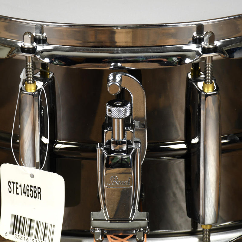 Used Pearl 6.5x14 Sensitone Brass Snare Drum