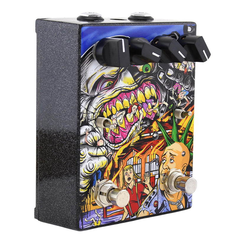 Abominable Hellmouth Overdrive Pedal - Bouncing Souls Limited Edition Black Sparkle