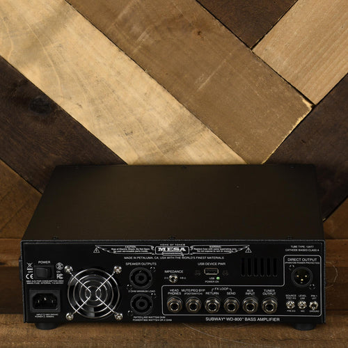 Mesa Boogie Subway WD800 Bass Amplifier With Bag - Used