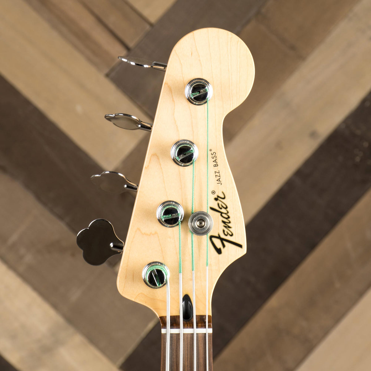 Fender 2017 Fretless Standard Jazz Bass - Black - Used